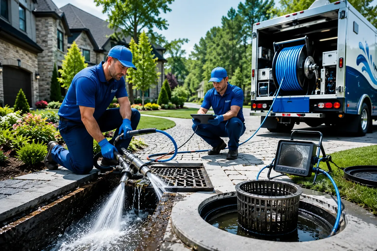 Local outdoor drain cleaning professionals in Sharples, WV