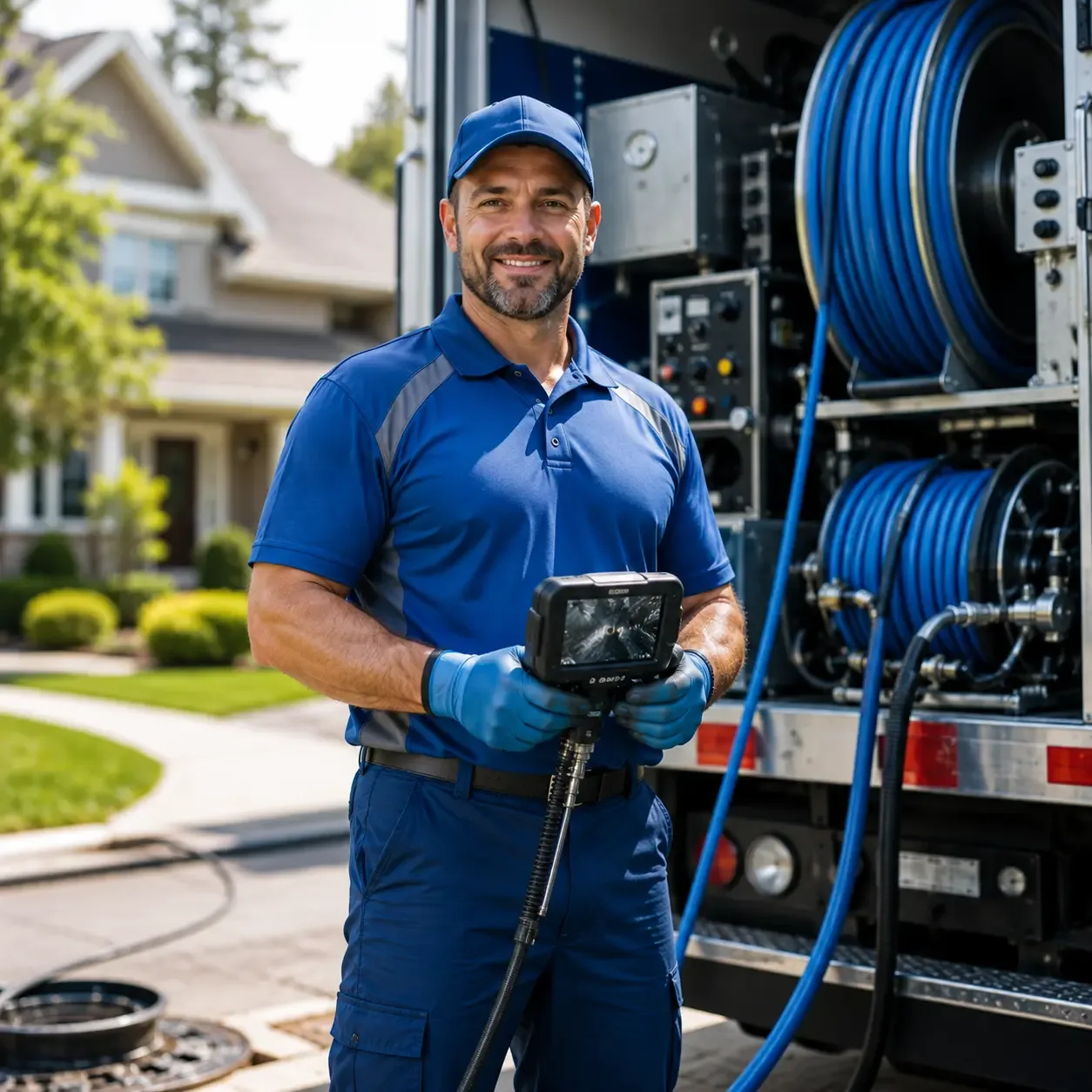 Local outdoor drain cleaning specialists in Sharples, WV